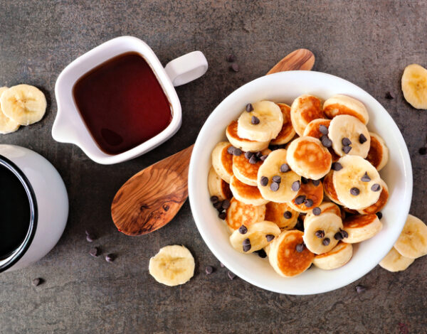 mini bananine palačinke